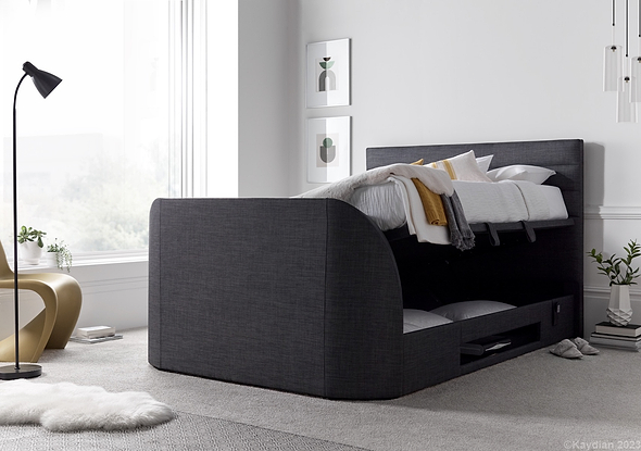 Kaydian Appleby Ottoman TV Bed Slate