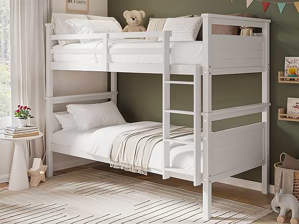 Flair Atlanta Detachable Bunk Bed White
