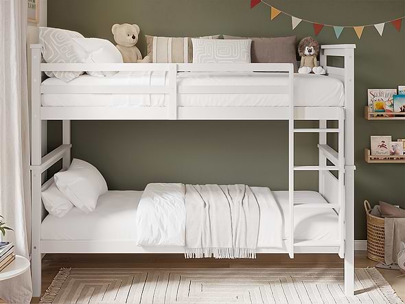 Flair Atlanta Detachable Bunk Bed White