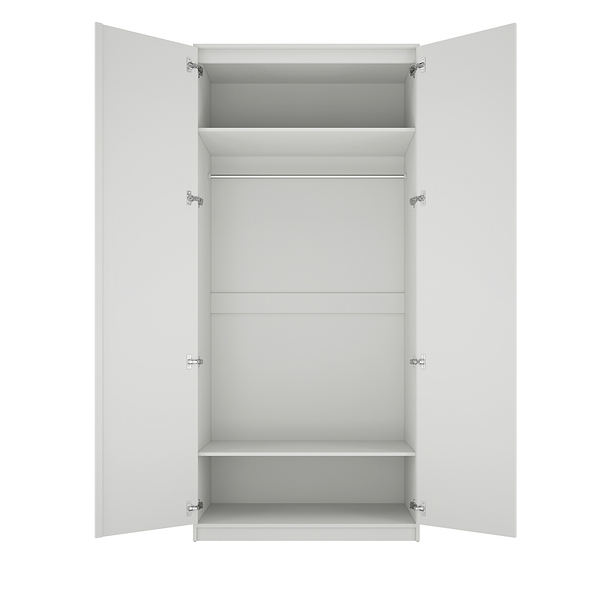 LPD Austen White 2 Door Wardrobe