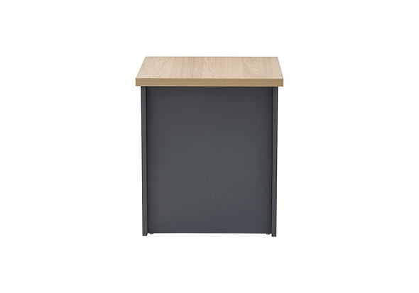 GFW Lancaster Side Table With Shelf