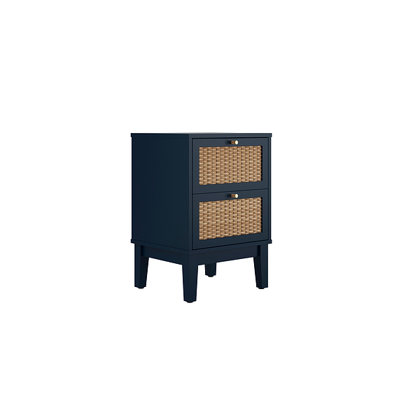 LPD Bordeaux Blue Bedside