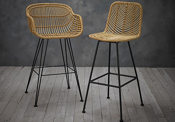 LPD Rafferty Wooden Barstool (Pack of 2)