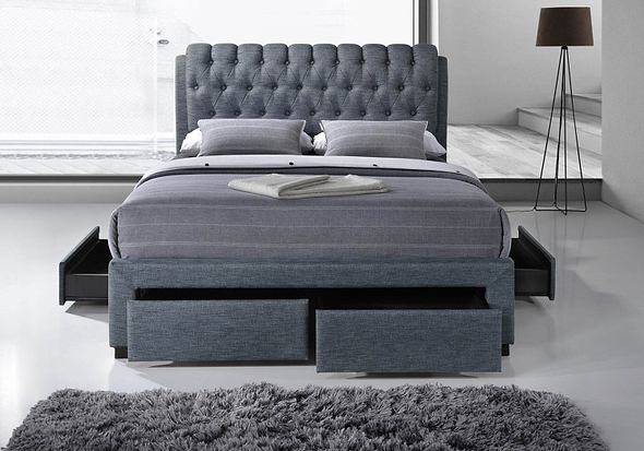 Artisan 4 Drawer Fabric Bed Frame