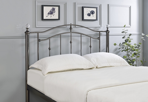 Limelight Callisto Black Chrome Bed Frame