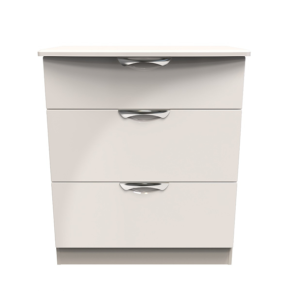 Welcome Furniture Camden 3 Drawer Deep Chest - Kashmir Gloss