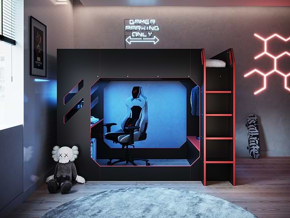 Recoil Shuttle Gaming Bed