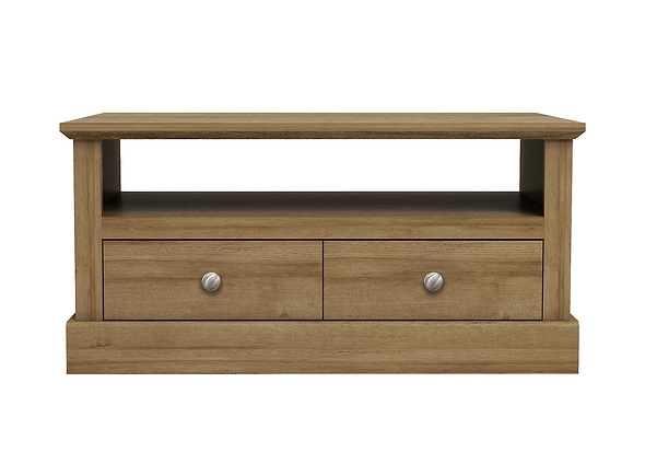 LPD Devon Oak 2 Drawer Coffee Table