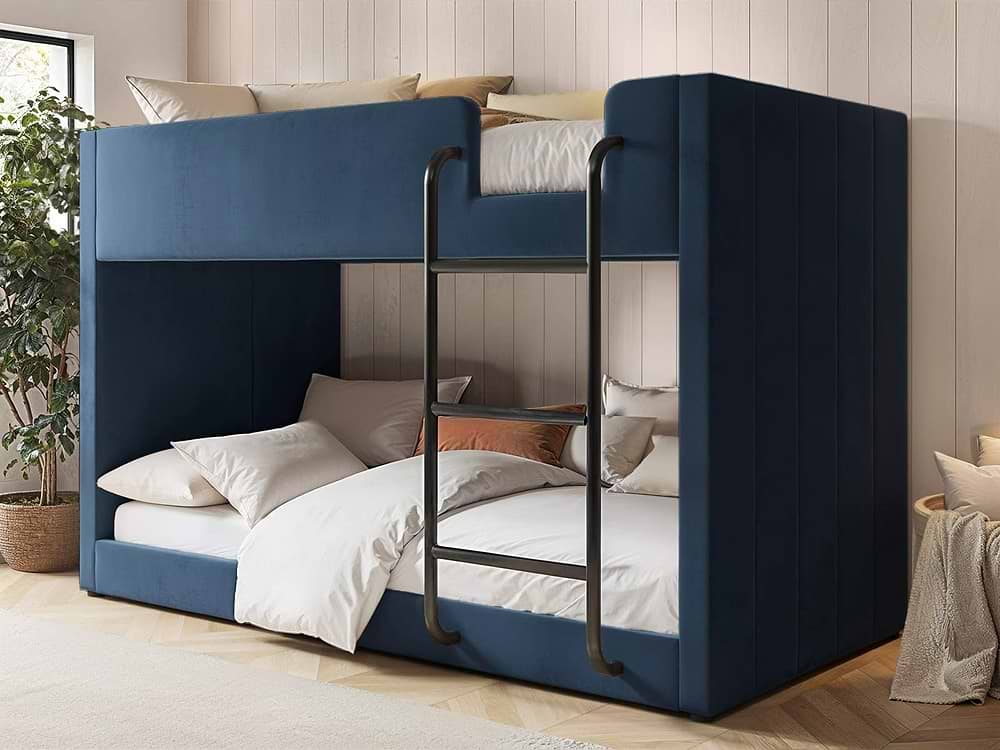 Flair Eden Velvet Bunk Bed