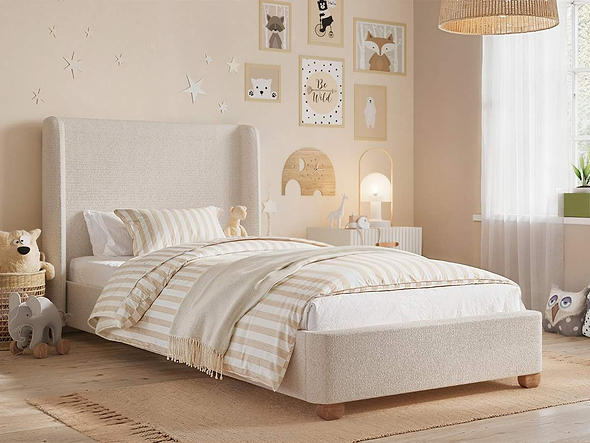 Flair Alma Single Winged Headboard Bed