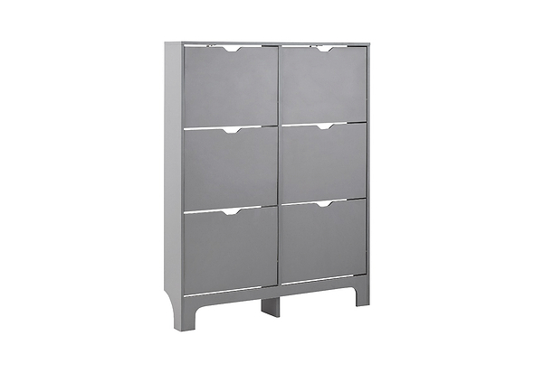 GFW Narrow 6 Drawer Shoe Cabinet