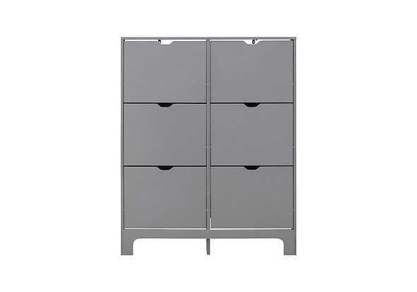 GFW Narrow 6 Drawer Shoe Cabinet