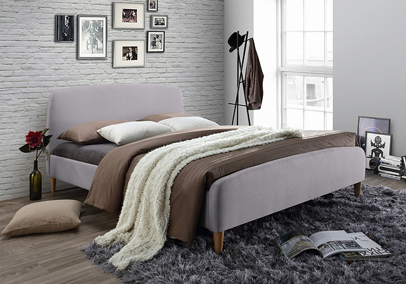 Time Living Geneva Fabric Bed Frame 