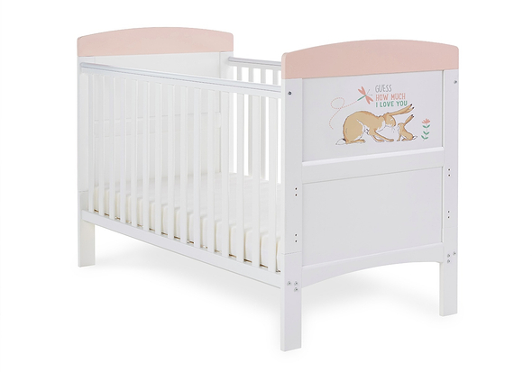 Obaby Grace Inspire Cot Bed - Guess - I Can Hop
