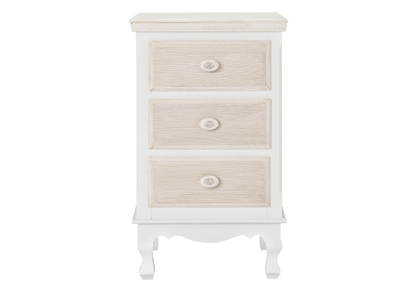 LPD Juliette 3 Drawer Bedside
