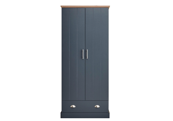GFW Kendal 2 Door 1 Drawer Wardrobe
