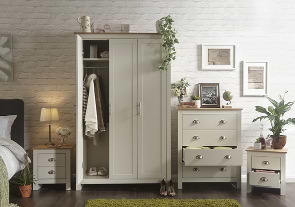 GFW Lancaster 4 Piece Bedroom Set
