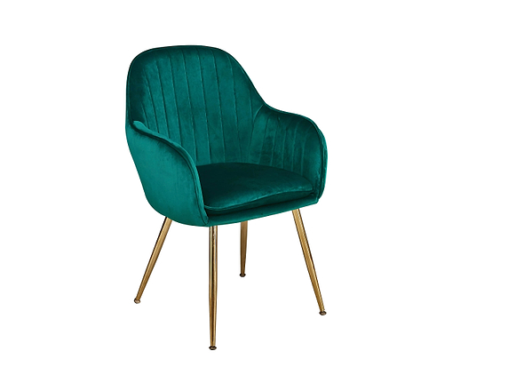 Lara Dining Chair - Forest Green