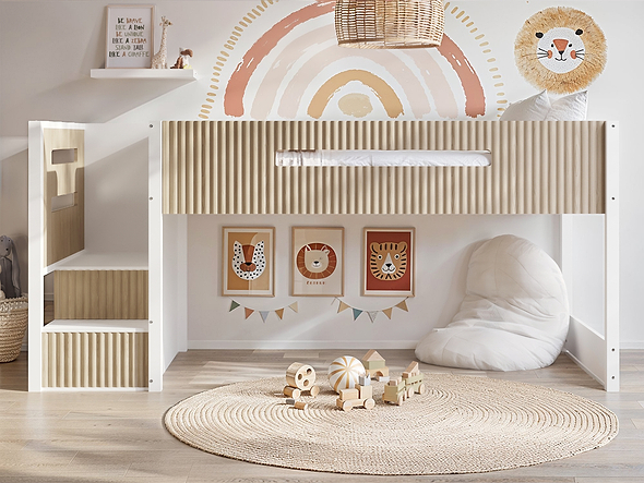 Flair Luca Mid Sleeper Ribbed