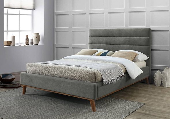 Time Living Mayfair Fabric Bed Frame 