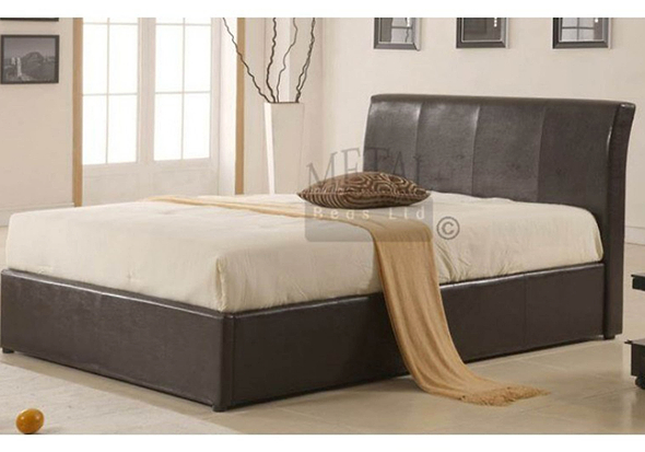 Wholesale Beds Texas Faux Leather Bed Frame