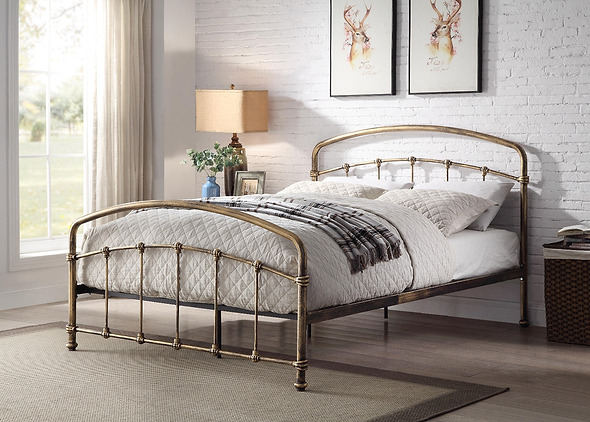Flintshire Furniture Mostyn Metal Bed Frame