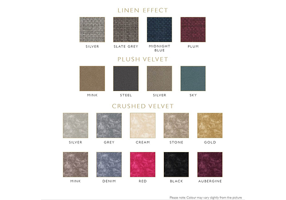 Myer Latex 2000 Divan - Shown in plush velvet steel fabric