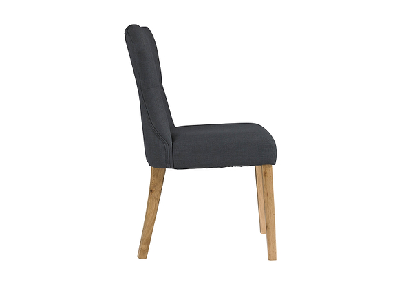 LPD Naples Chair Dark Grey Pack Of Two

