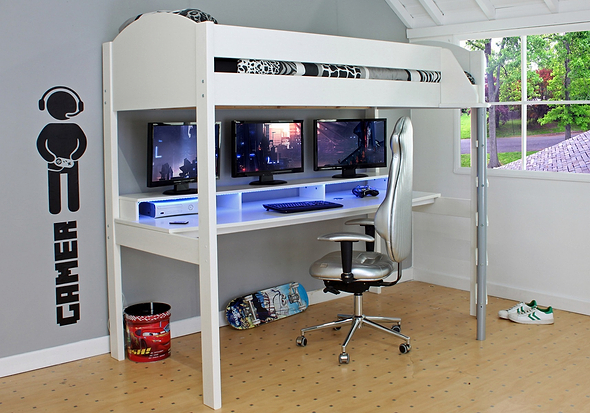 Kids Avenue Noah Gaming 2 High Sleeper
