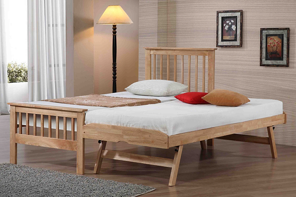Flintshire Furniture Pentre Hardwood Guest Bed