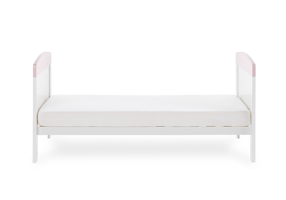 Obaby Grace Inspire Cot Bed - Me & Mini Me Elephants - Pink
