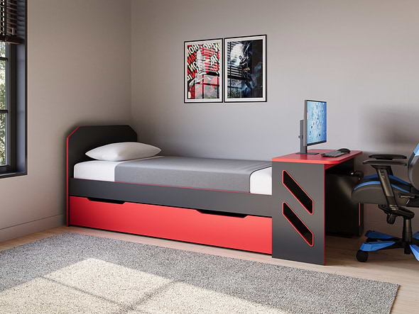 Recoil Portal Gaming Single Bed