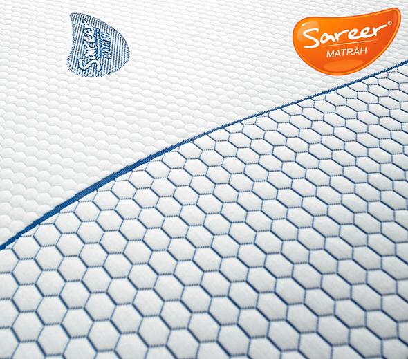 Sareer Cool Blue Memory Foam Mattress