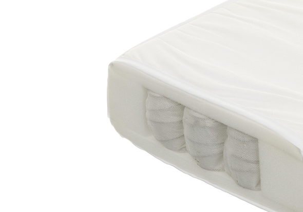Obaby Pocket Sprung Single Mattress, white