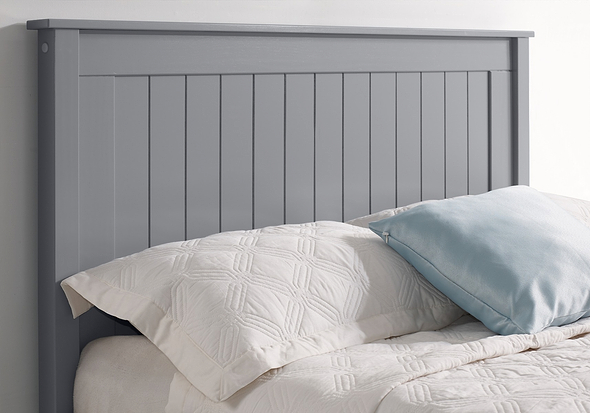 Limelight Taurus Low Foot End Wooden Bed Frame made from solid wood classic style single small double double king sizes grey dark grey and white