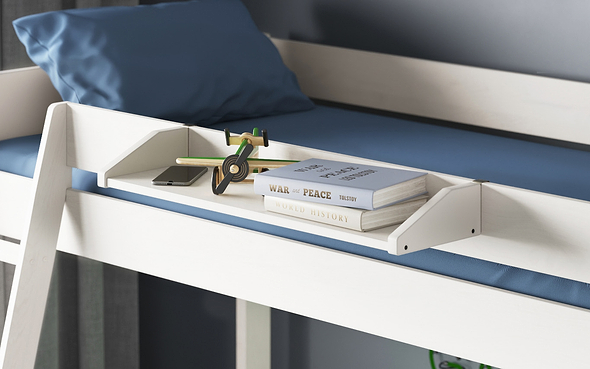 Noomi nora storage cabin grey wood
