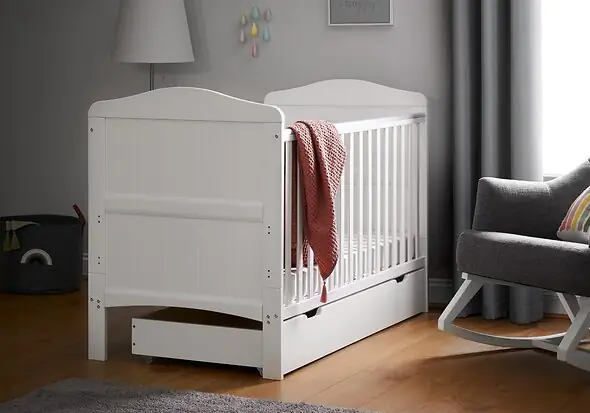 Obaby Whitby Cot Bed & Under Drawer
