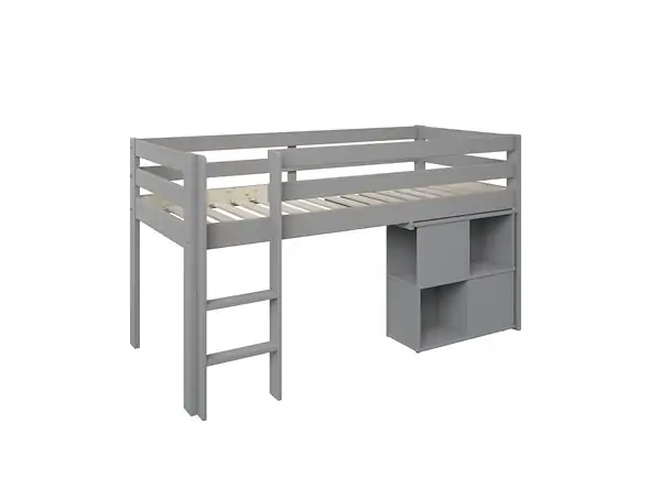 Noomi Nora Midi Pull Out Desk-Grey
