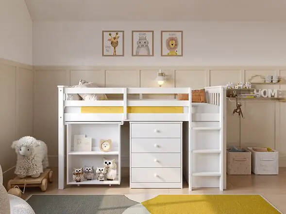 Flair Soban Cabin Bed Shorty White
