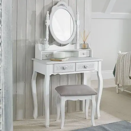 LPD Brittany Dressing Table Stool