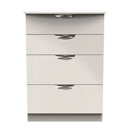 Welcome Furniture Camden 4 Drawer Deep Chest - Kashmir Gloss