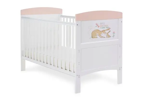 Obaby Grace Inspire Cot Bed - Guess - I Can Hop
