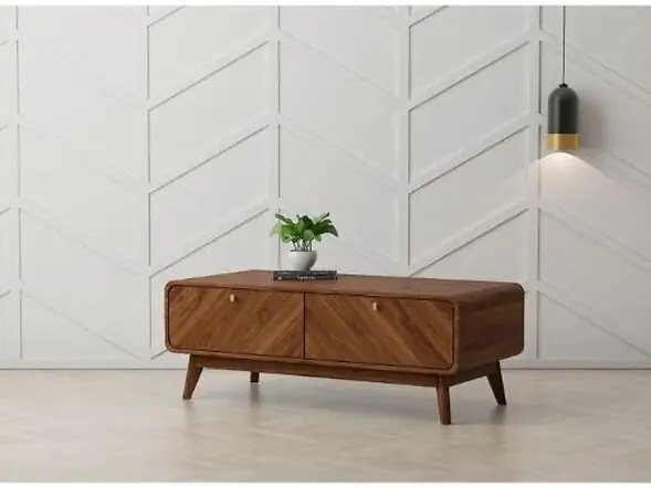 Kidsaw LV44 Coffee Table Columbian Walnut