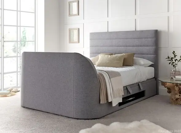Kaydian Appleby Ottoman TV Bed Grey
