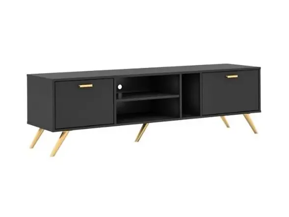 Kidsaw LV19 TV Cabinet 1.6m Dark Grey
