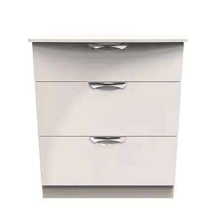 Welcome Furniture Camden 3 Drawer Deep Chest - Kashmir Gloss