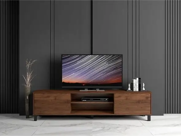 Kidsaw ELV9 TV Cabinet 1.6m Dark Oak