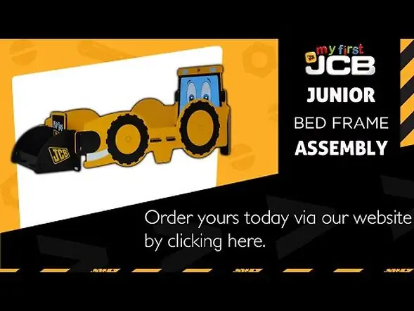 Kidsaw JCB Junior Bed