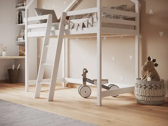 Flair Nook House Midsleeper-White
