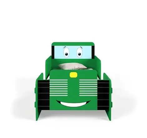 Kidsaw Green Tractor Junior Bed
